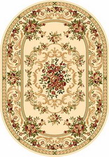 Ковер OLYMPOS_d057, 1,5*2,3, OVAL, CREAM